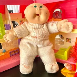 Vintage Disney 1985 Cabbage Patch Kids Little Girl Doll Bold CPK Baby Doll Y2K